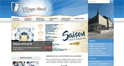 Desktop Screenshot of mairie-village-neuf.fr